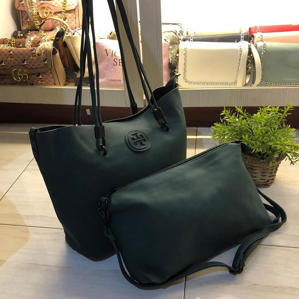 TAS TOTE  TORY BURCH 2 IN 1 BAHAN PREMIUM
