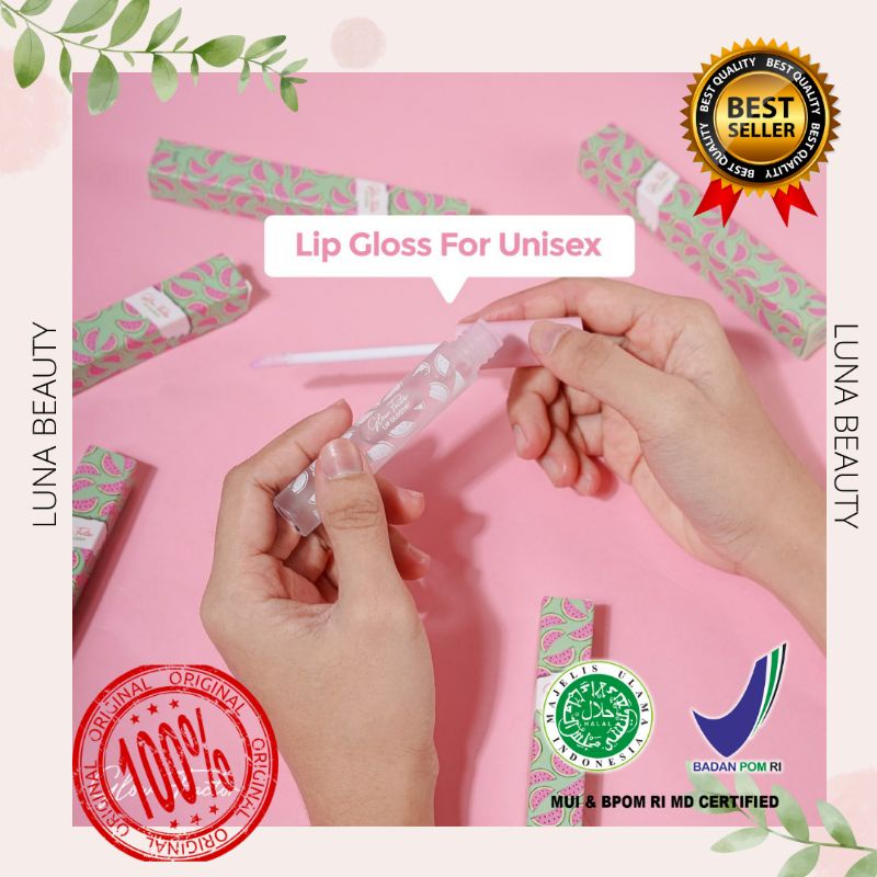 Lip Gloss Serum bibir Glow Factor