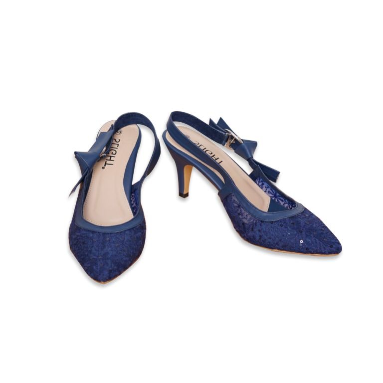 

SLIGHT Sepatu Slingback Lacie Biru