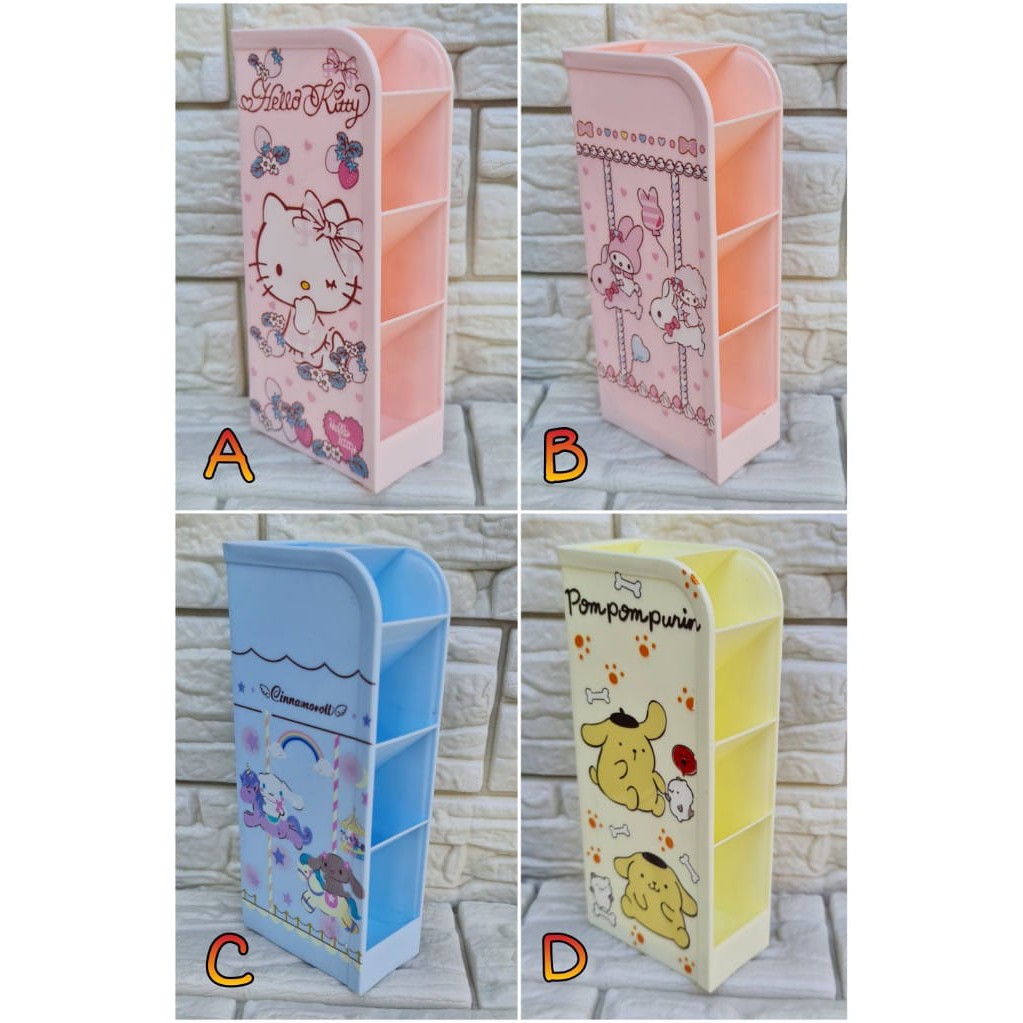 

TEMPAT SERBAGUNA KARAKTER SEKAT 4 BAHAN PLASTIK (9X5X20)