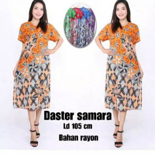 Daster kancing samara baju  tidur  murah fashion wanita  