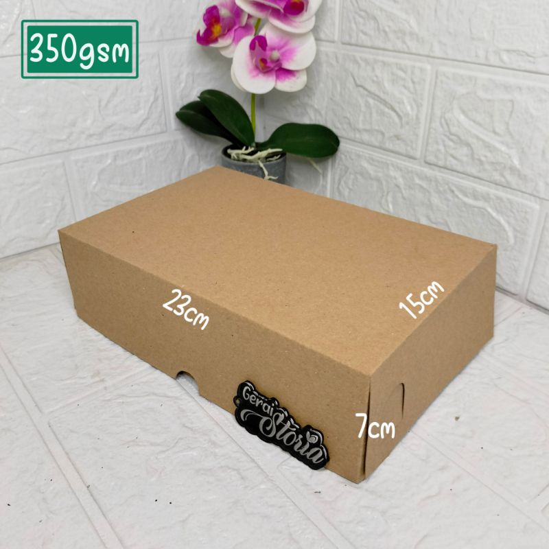 

DUS NX KRAFT TEBAL 350GSM / BOX NASI COKLAT / DUS NASI COKLAT