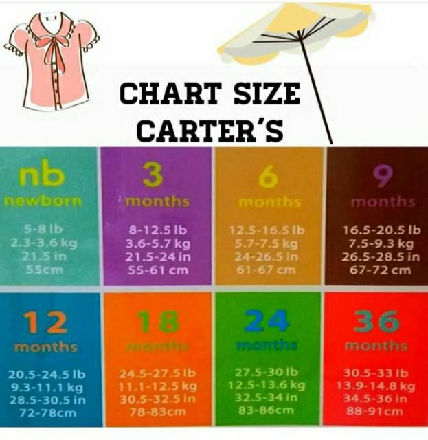 CUCI GUDANG Carters - 1 Pack(5 pcs) Kaos Lengan Pendek Boy dan Girl