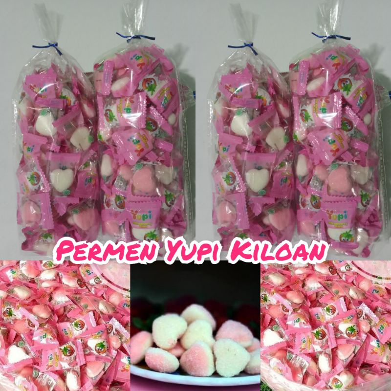 PERMEN YUPI LOVE KILOAN 180-190 GRAM