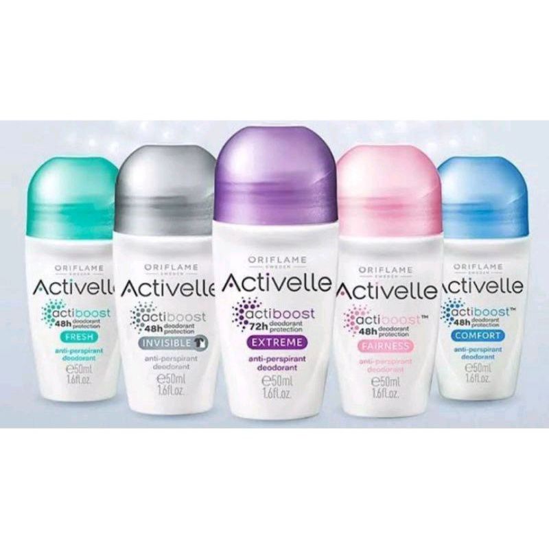 Activelle Deodorant / Activelle Extreme Anti-perspirant Deodorant / Activelle deodoran ungu, pink, a