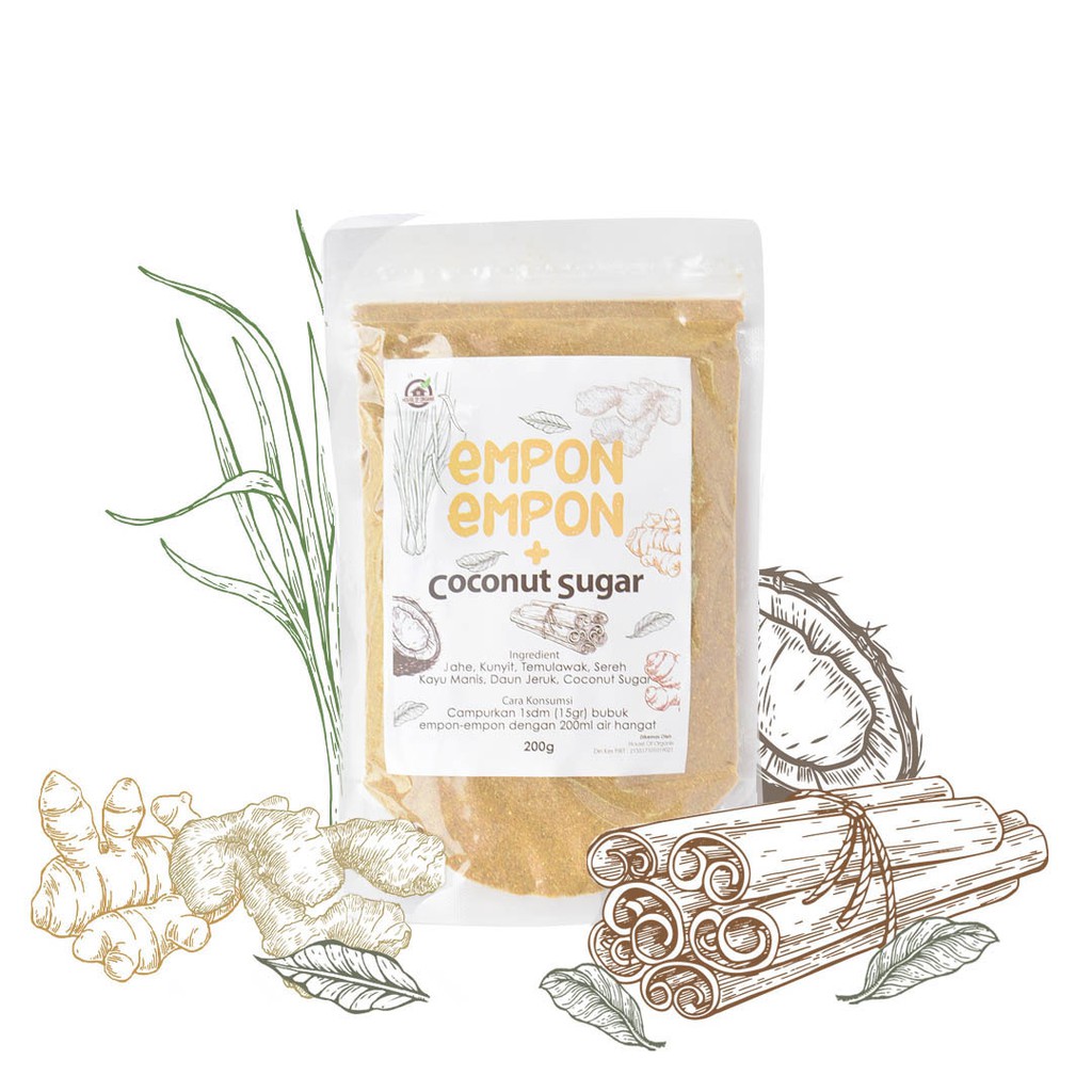 House Of Organix Empon Empon + Coconut Sugar 200 Gr