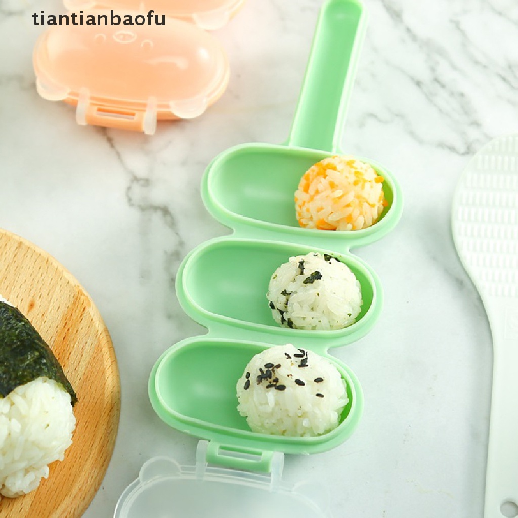 Cetakan Pembuat Bento Sushi Bola Nasi DIY Untuk Anak