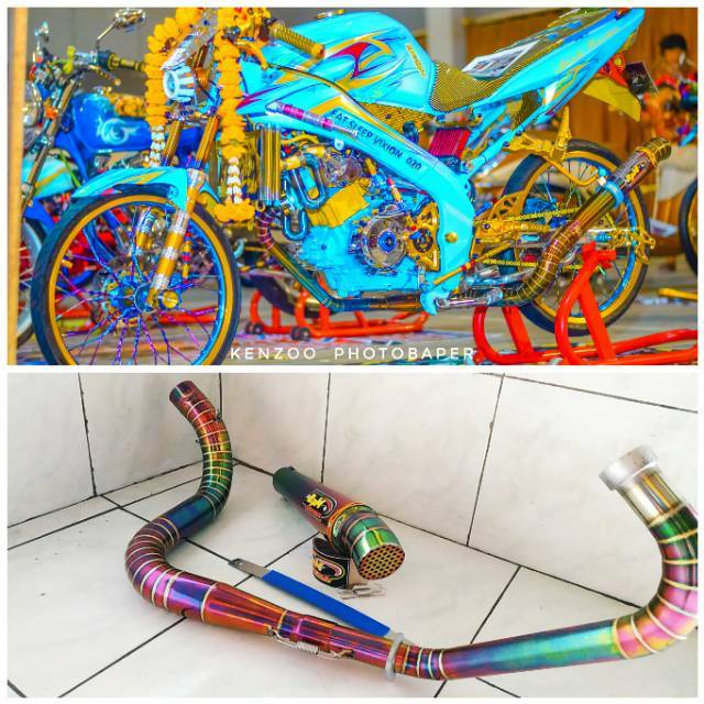 Knalpot Racing Kidal Cobra Vixion old - Vixion New Original RpM