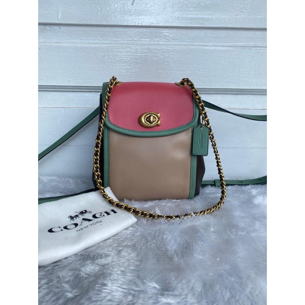 Coach Parker Mini Backpack Multicolour Preloved