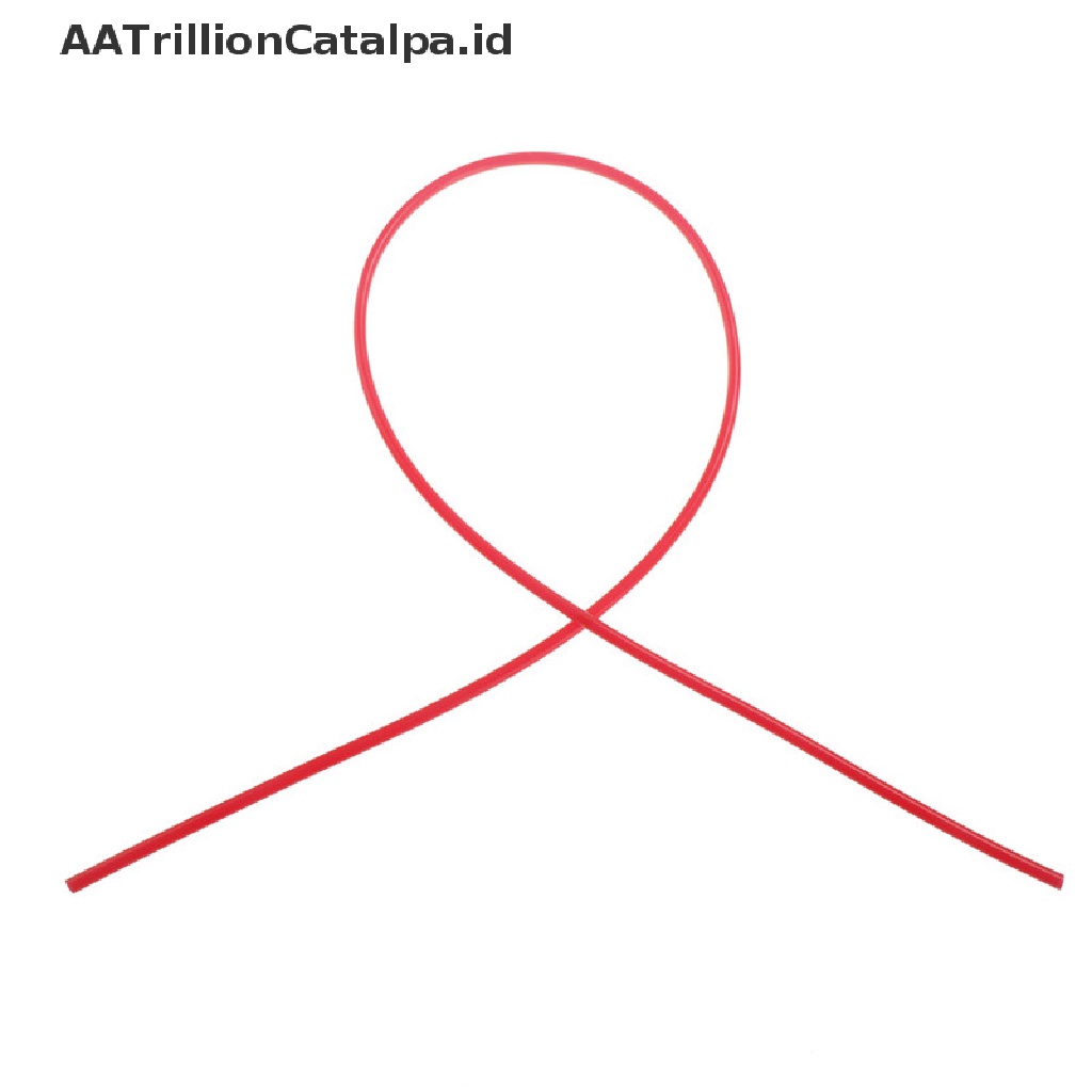 (AATrillionCatalpa) Selang Pipa Tabung Silikon Food Grade Warna-Warni Diameter 4x6mm Panjang 1M