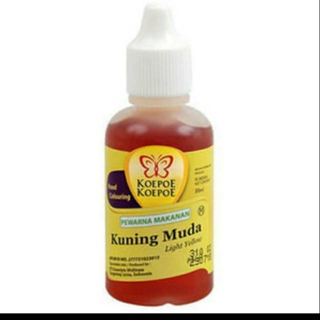 

KOEPOE KOEPOE PERWARNA MAKANAN KUNING MUDA 30 ml