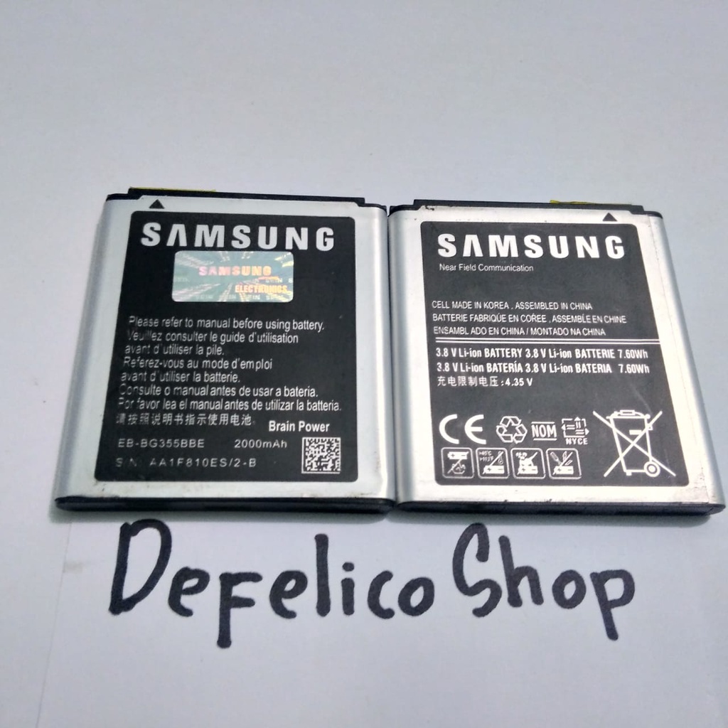 Baterai Batre Batrai Battery Samsung Galaxy core 2 Win Beam G355 G355H i8550 i8552 i8530 Original Ori