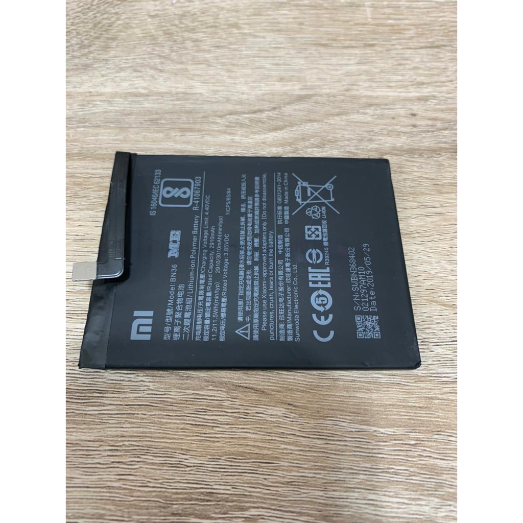 BATREI BATERAI BN36 ORI MIA2 MI6X