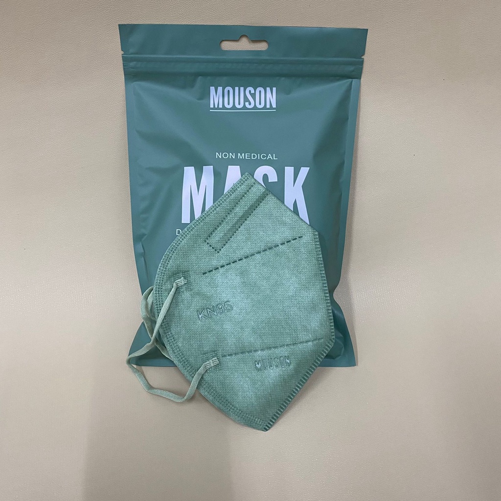 Mouson Masker KN95 Denim isi 10pcs