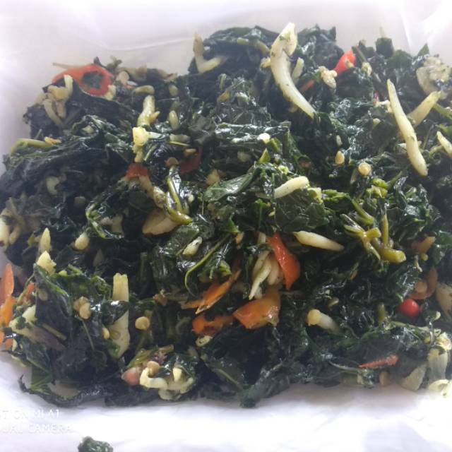 

Tumis daun pepaya anti galau