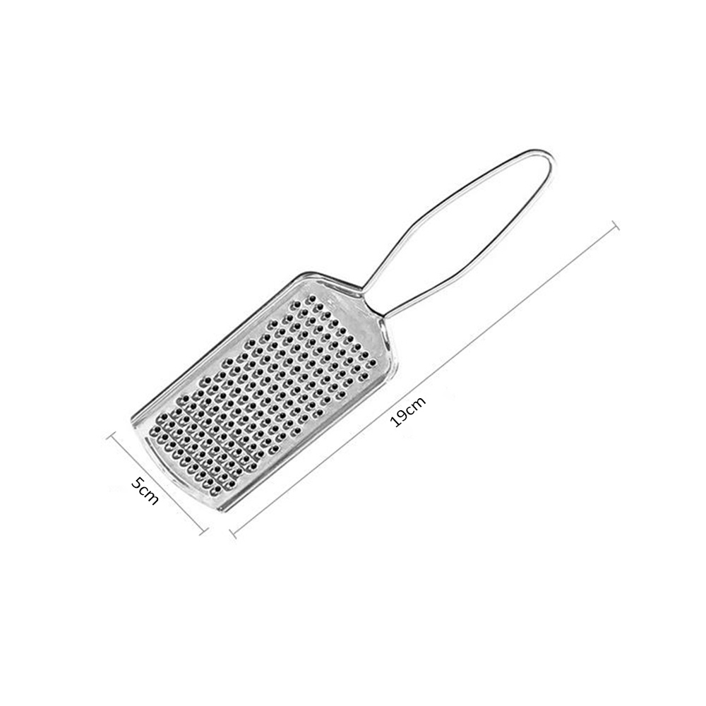 HOVELSHOP Parutan Keju Kentang Sayur Buah Cheese Grater Alat Parut Stainless Steel