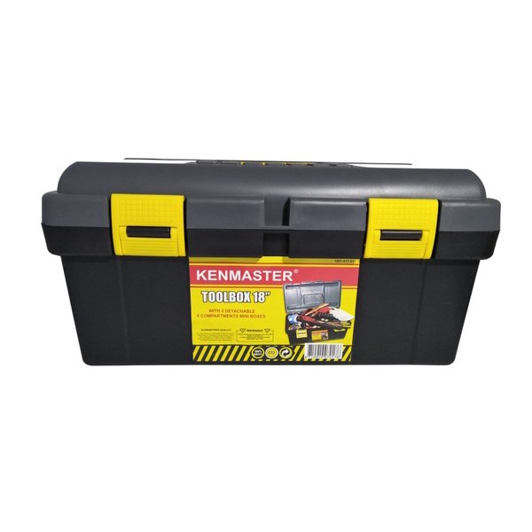 Tool Box Kenmaster 18 Inch / Kotak Penyimpanan Alat Perkakas (KHUSUS OJEk ONLINE)