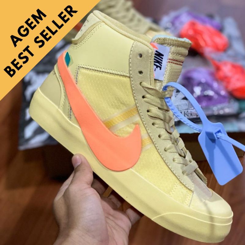 NIKE BLAZER MID X OFF WHITE ALL HALLOW EVE BNIB MIRROR ORIGINAL