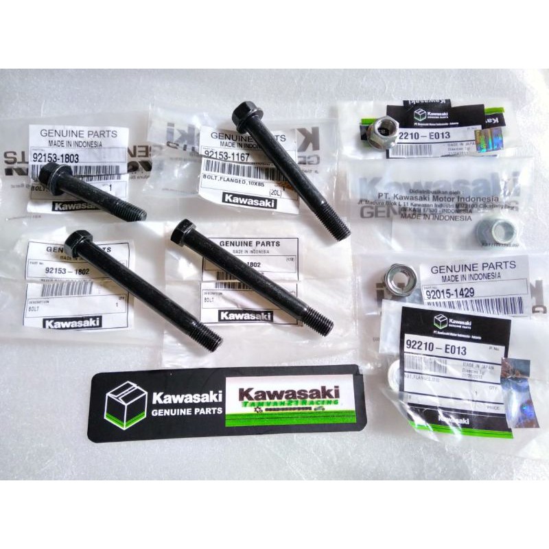 BAUT UNITRACK SET BAUT ARM BAWAH NINJA R SS ORIGINAL KAWASAKI