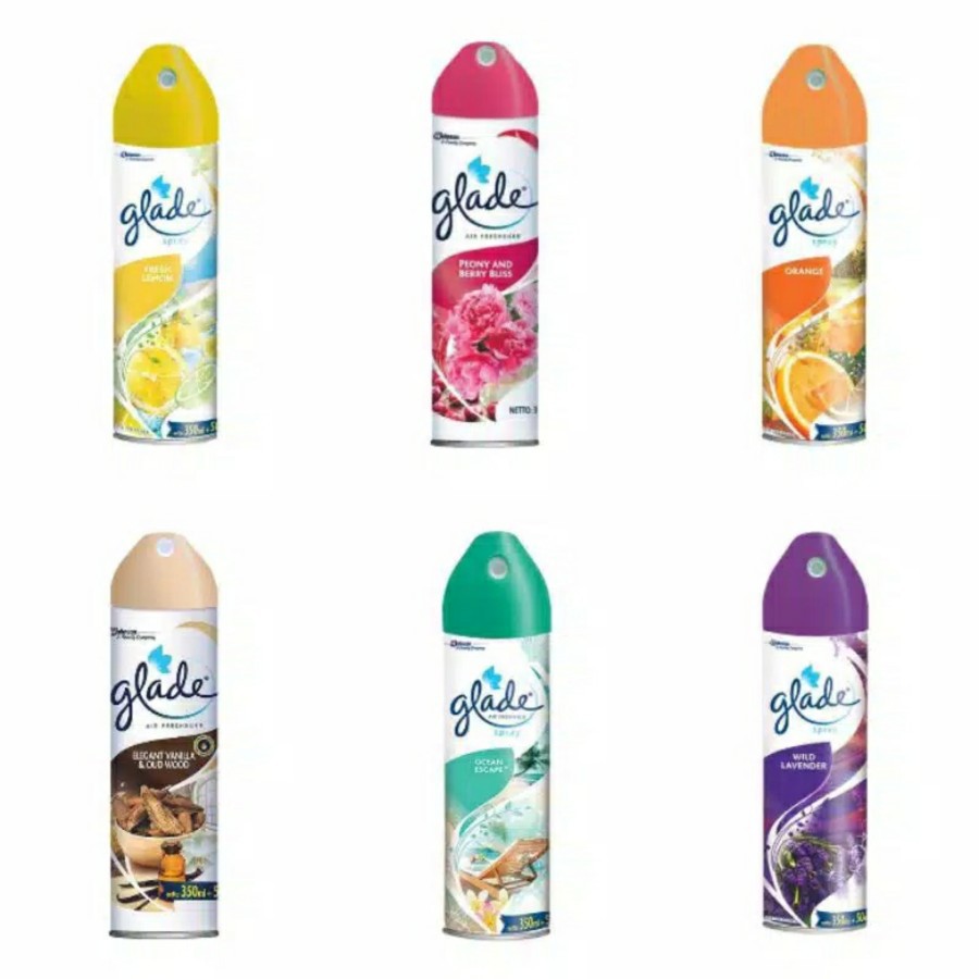 GLADE Aerosol Spray Pengharum Ruangan Lavender 350ml