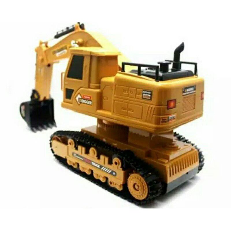 rc truck exavator bego mobil remote control mainan anak