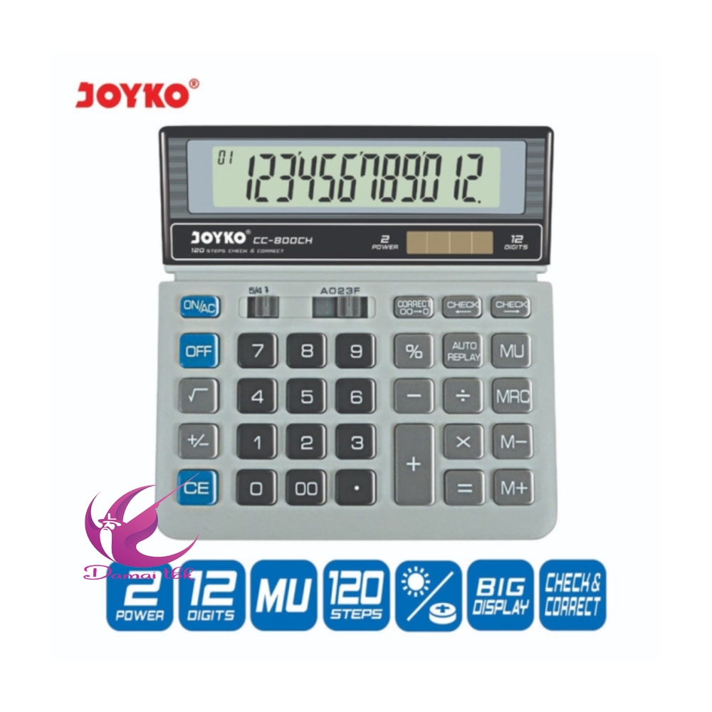 

Calculator / Kalkulator Joyko CC-800CH 12 Digits Check Correct