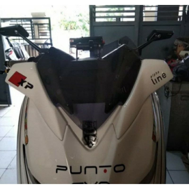 WINDSHIELD VISOR TAMENG DRPAN YAMAHA XMAX MODEL EROPA BY SECTBIL