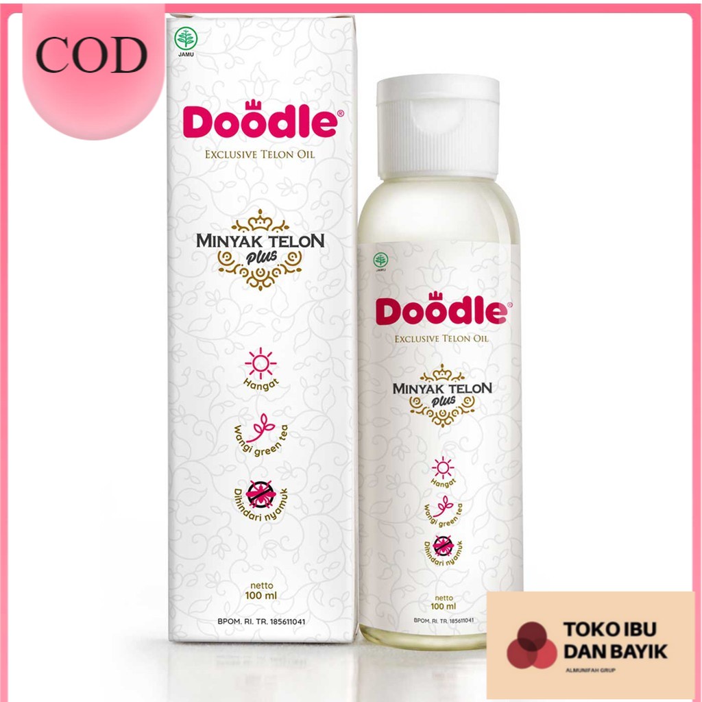 Doodle Exclusive Telon Oil 100ml - Minyak Telon Doodle