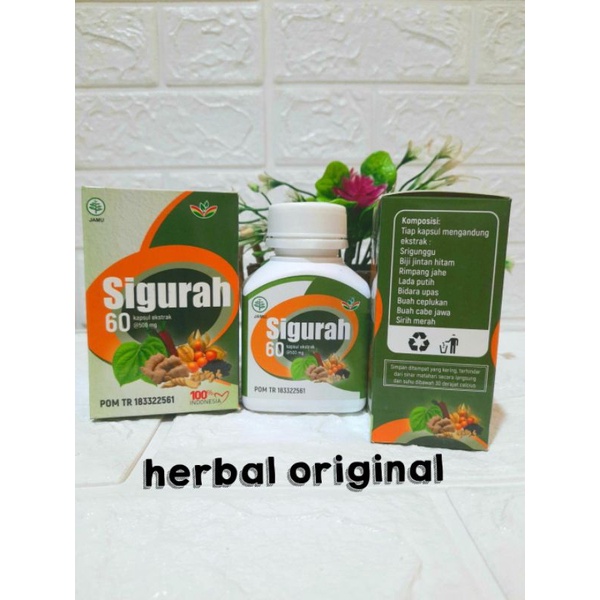 kapsul gurah sigurah