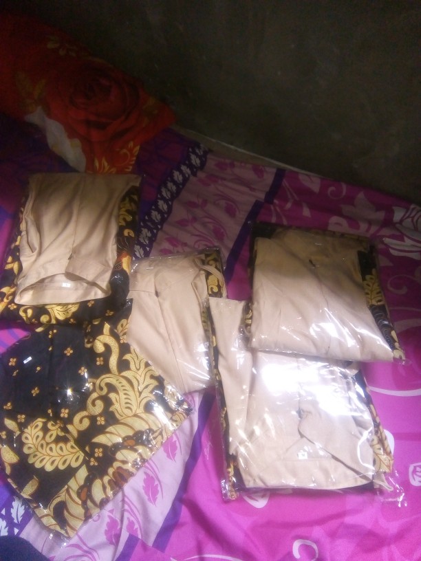 Couple Batik Asli Pekalongan Sedia Anak Cwok & Cwek