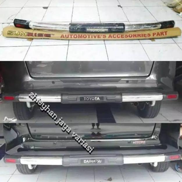 '+'+'+'+] BEMPER BELAKANG BESI STAINLESS CALYA SIGRA AVANZA XENIA AGYA AYLA