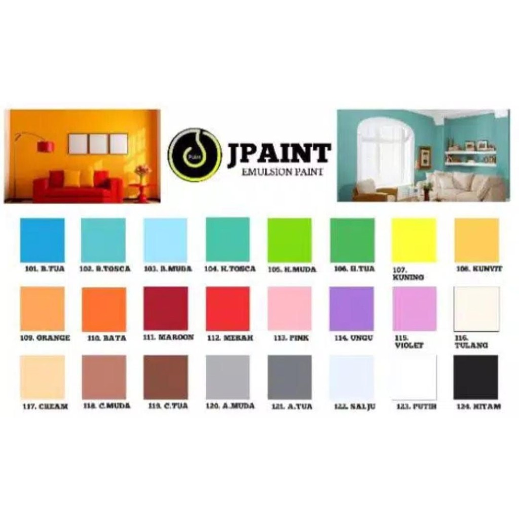 CAT TEMBOK KILOAN JPaint 1/2 Kg