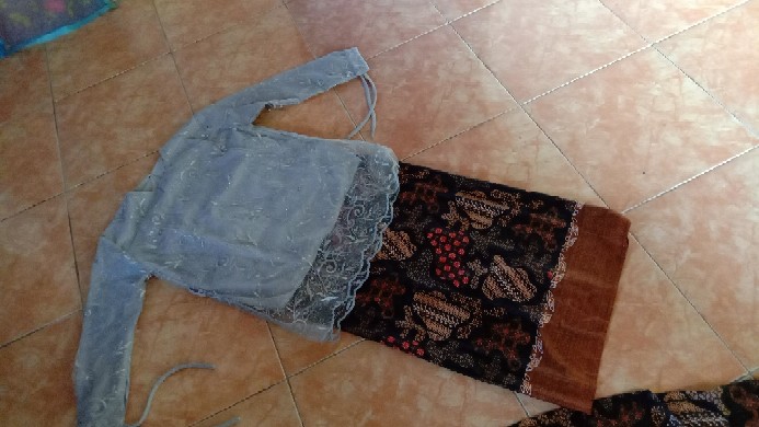 Batik Couple Aziza Tulle Mutiara | Batik Alisha Terbaru Murah | Sarasvati Store