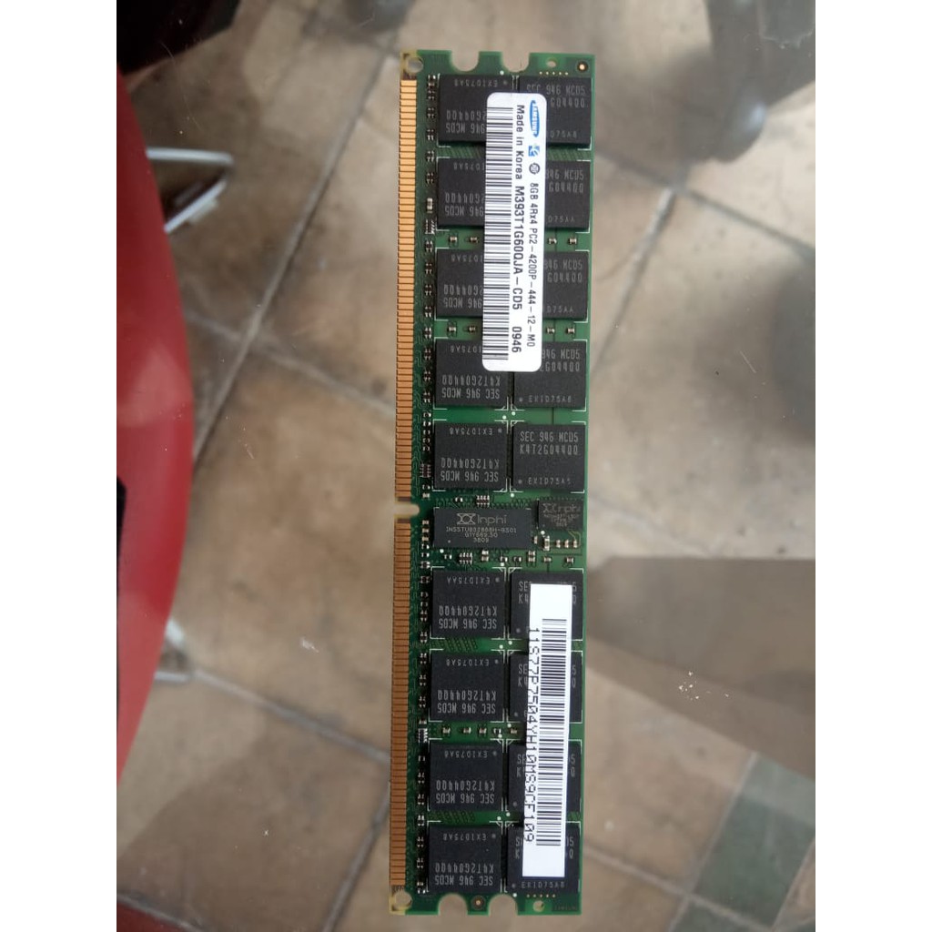 Memory RAM Server DDR2 8GB 4Rx4 PC2-4200P