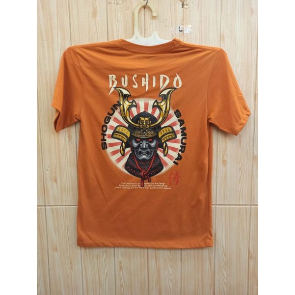 Kaos Tshirt SAMURAI SHOGUN kuning