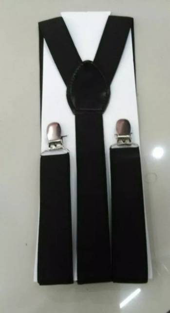 Suspender Dewasa Hitam - Bretel Jojon Aksesoris Fashion