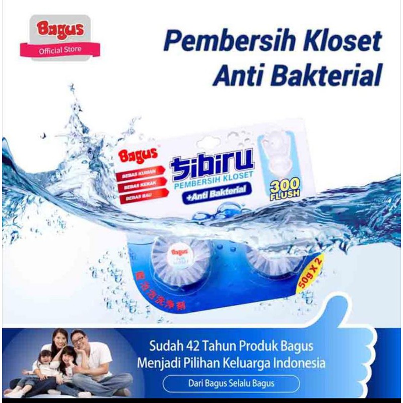 [Twin Pack] Bagus Sibiru 50 gr × ISI 2 PCS (Pembersih Kloset)