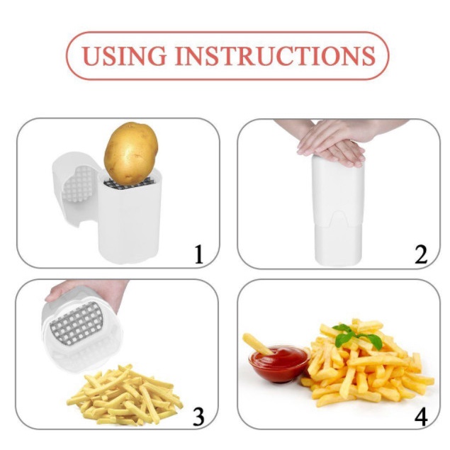 Perfect French Fries Maker Makers / Alat Pisau Pemotong Kentang Goreng