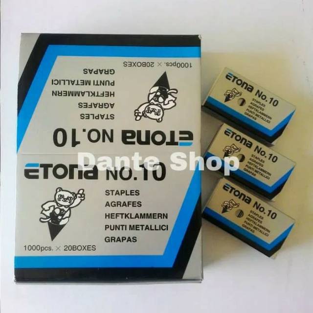 

Isi Staples ETONA No.10