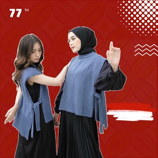 Image of Vest Rompi Rajut Tali Outer Wanita Premium dan Murah