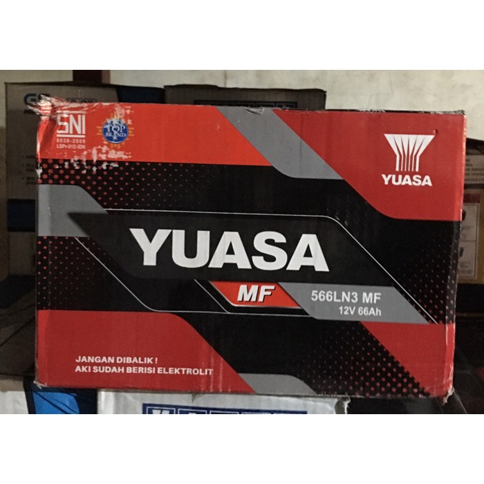 AKI / ACCU KERING YUASA MF 566LN3 DIN