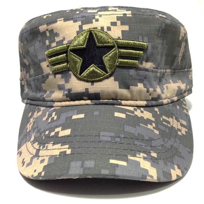 Super Murah! TOPI ARMY STAR MUTICAM LORENG TACTICAL MILITARY HAT CAP OUTDOOR