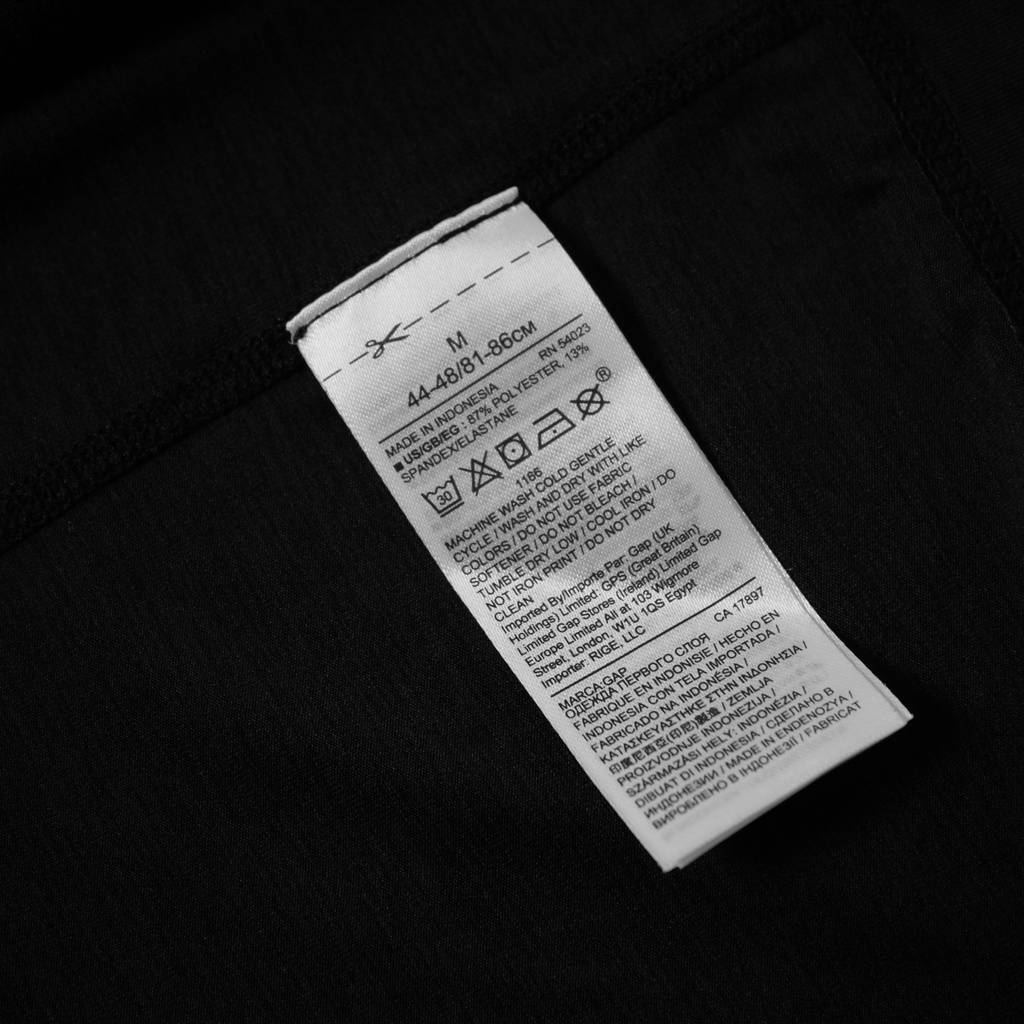 Kaos Olahraga Pria GP Dry Performance Black