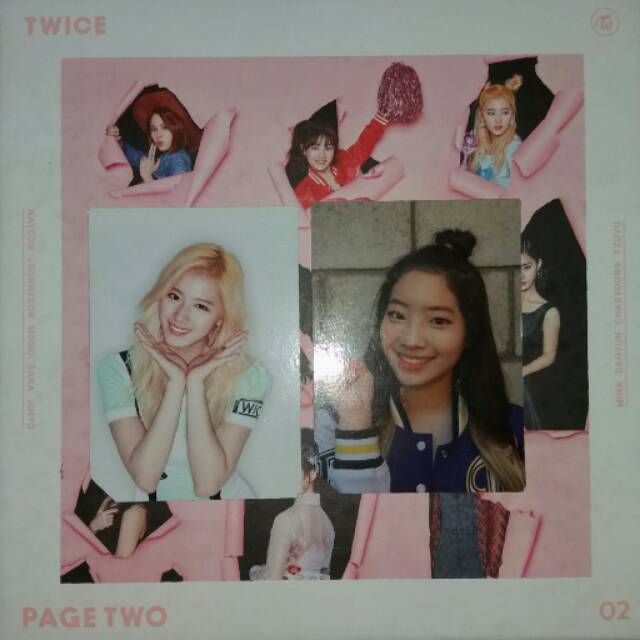 Photocard TWICE /Sana Flower / Dahyun Selfie / Page Two