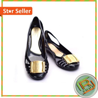 RR Shope Jelly Shoes 1 flat shoes sepatu kantor RR Shope Jelly Shoes 1 flat shoes sepatu kantor