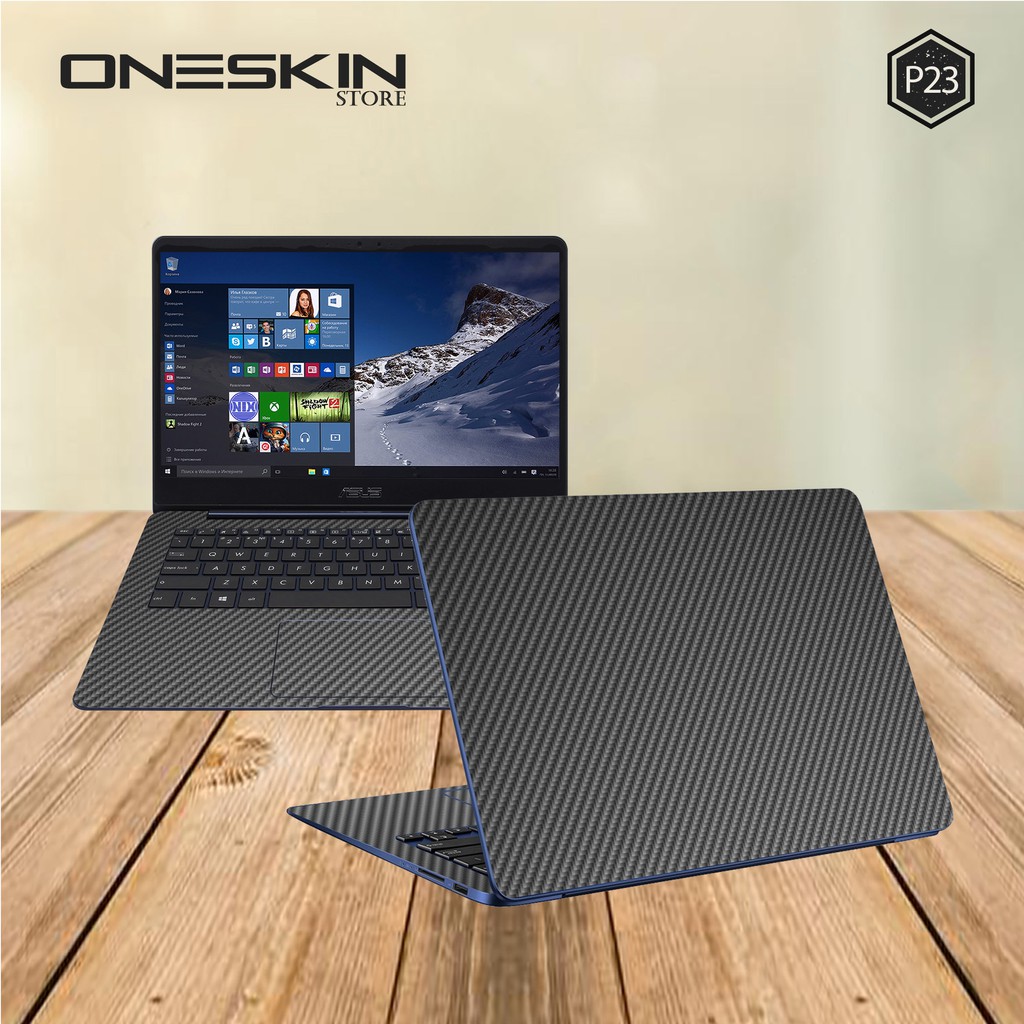 Skin Protector/Screen Protector/Keyboard Protector/Laptop Hp-Paket Duo Carbon