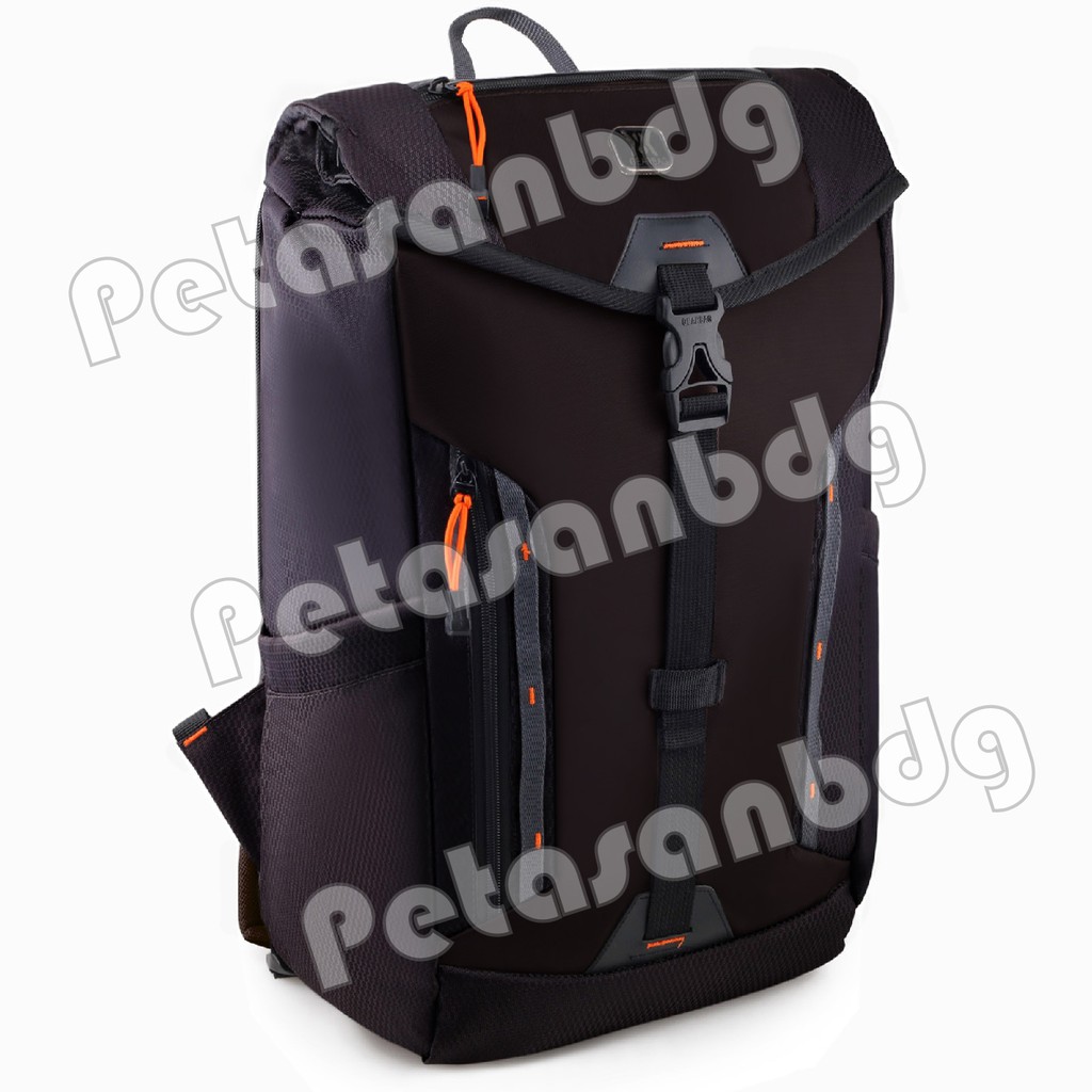 PTS -Tas Ransel Pria Gear Bag Dynasty Backpack - Brown + Raincover FREE Gress Mini Knott