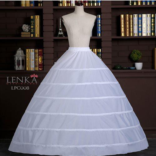 [TOKO TERPERCAYA] PETTICOAT BALL GOWN PENGEMBANG GAUN PENGANTIN 6 RING LPC008