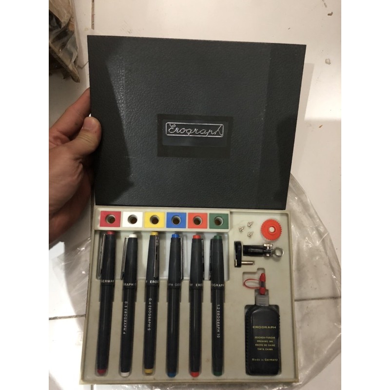 

rapido erograph set tahun 1970 an isi 6 baru