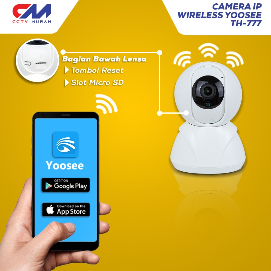 Camera CCTV WIFI || Type GW-G1 || YOOSEE CCTV WIFI Infrared 2MP 1080P